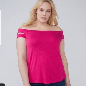 NWT LB Off The Shoulder Top